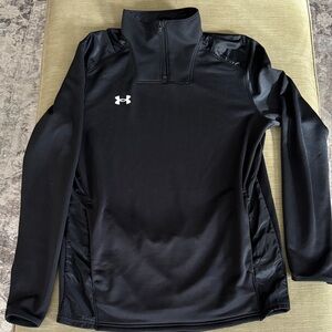 Under Armour Black Quarter-Zip Top